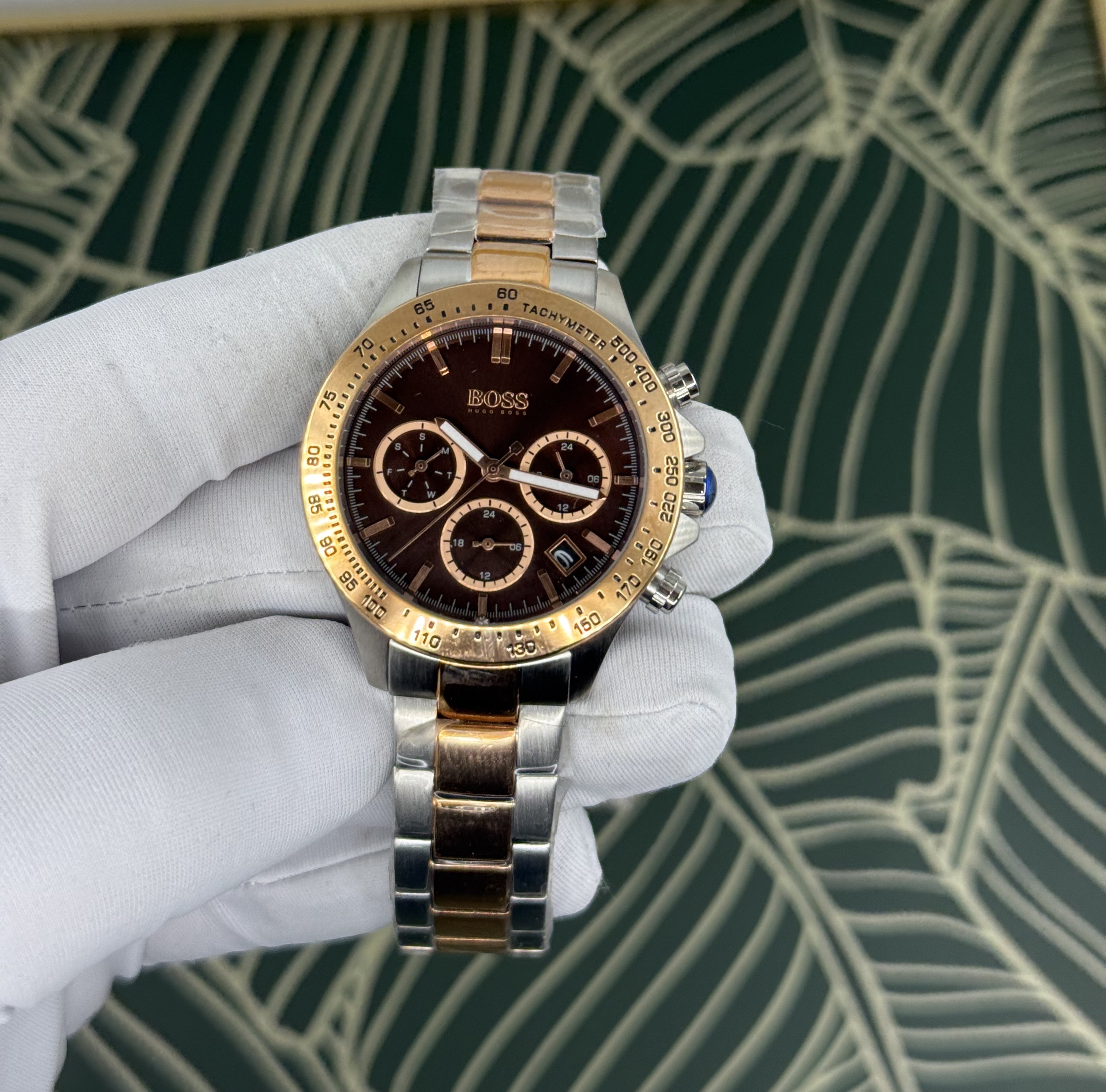 Boss 38mm Kahverengi Kadran Erkek Saati