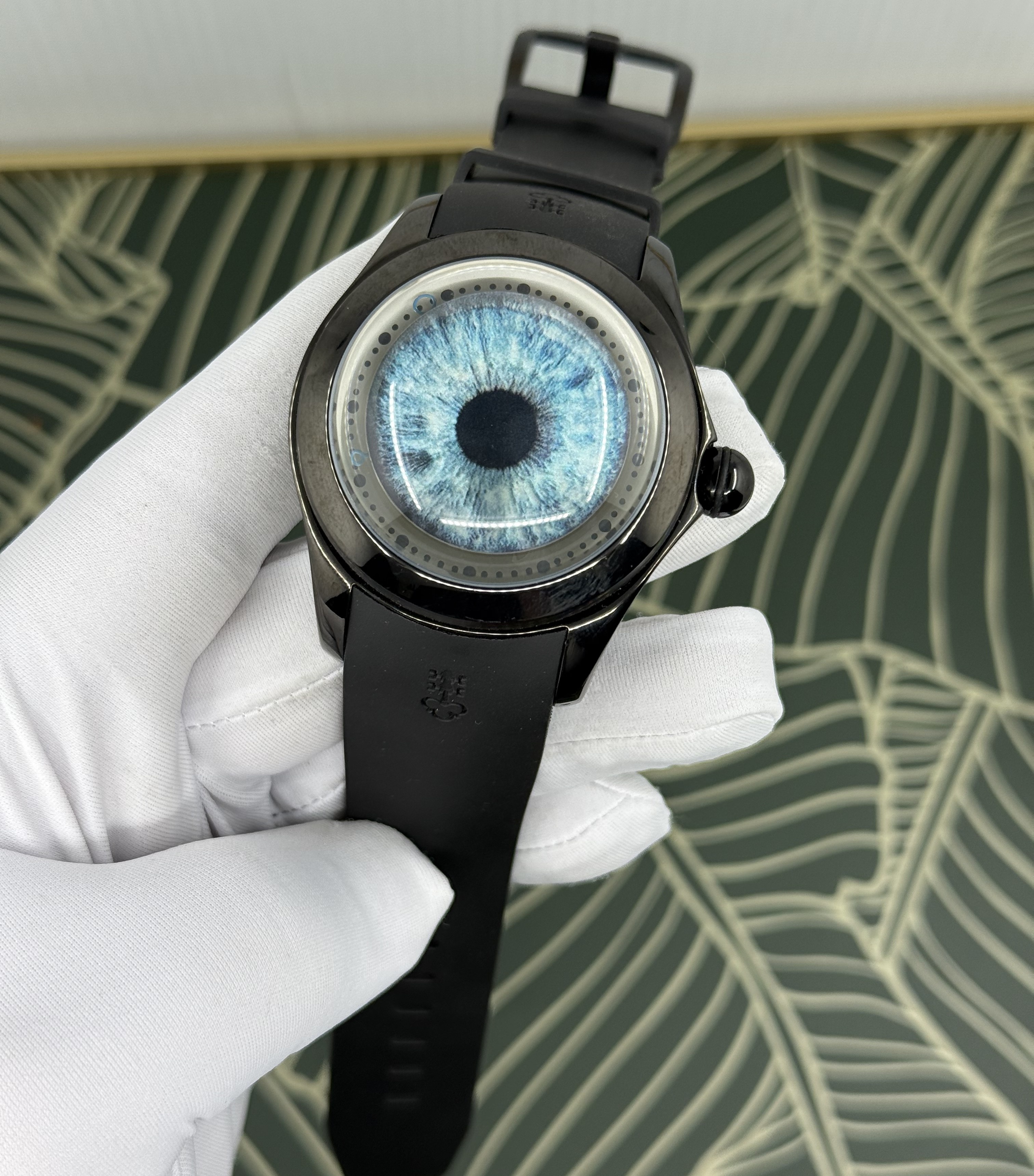 Corum Big Bubble 52mm Mavi Kadran Erkek Saati