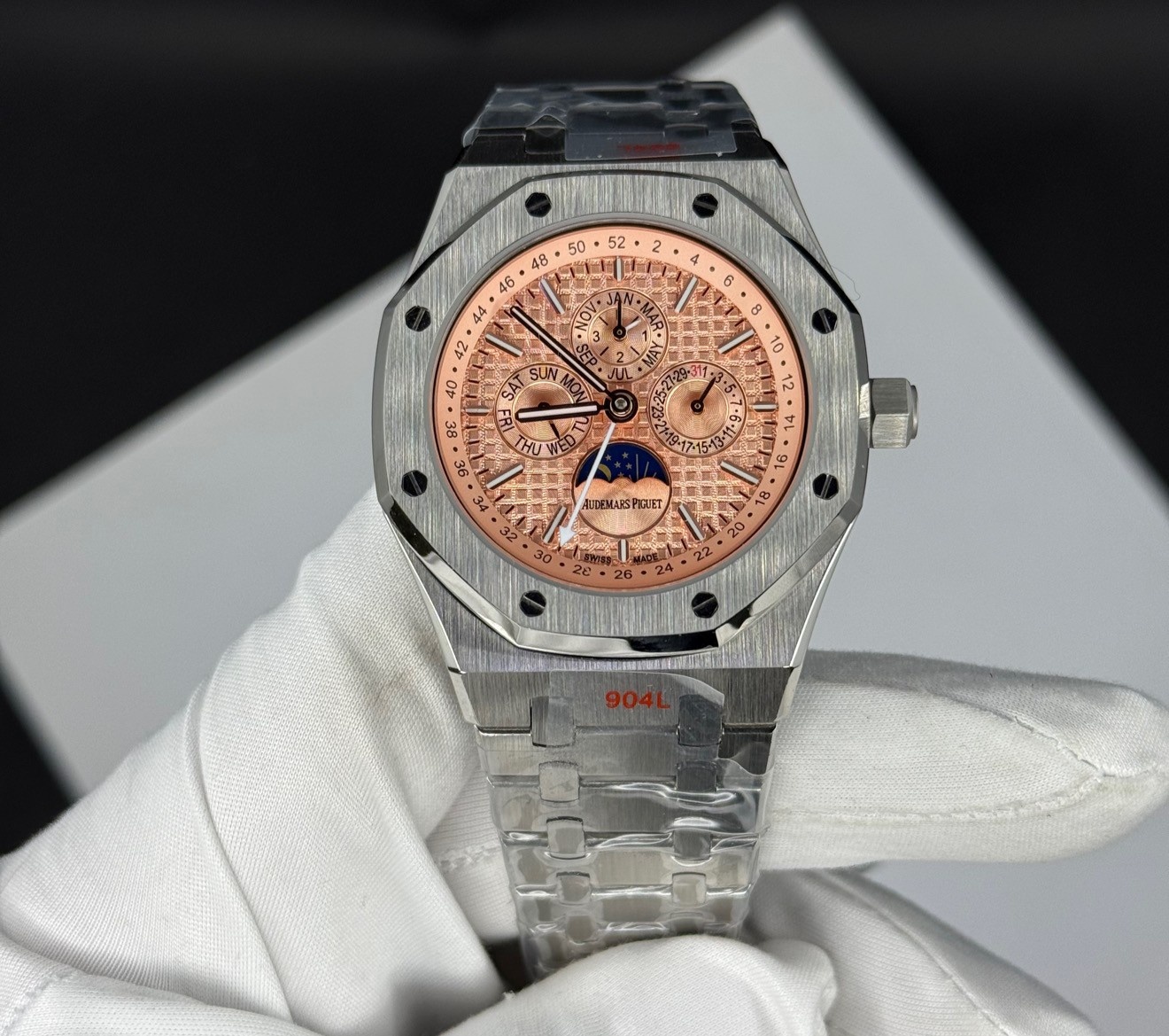 Audemars Piguet 41mm Somon Kadran Erkek Saati